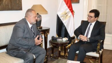 وزير الثقافة يبحث مع خالد الصاوي إنشاء المركز الدولي للتدريب على فنون المسرح