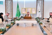 الربيعة يبحث مع وزيرة التنمية الاجتماعية الفلسطينية تعزيز الشراكة الإنسانية