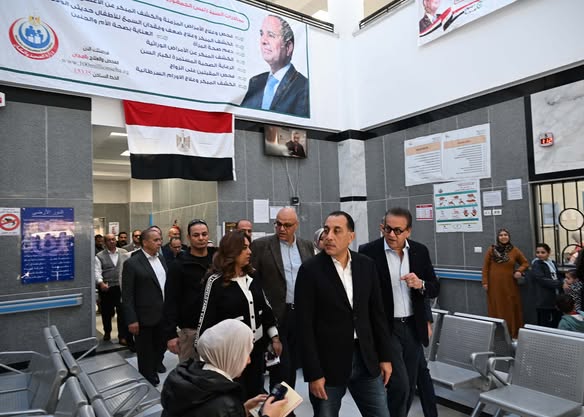 مدبولي يتفقد مركز طب الأسرة بطحانوب ضمن مشروعات “حياة كريمة” مدبولي يتفقد مركز طب الأسرة بطحانوب ضمن مشروعات “حياة كريمة”