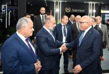 رئيس الهيئة العربية للتصنيع يتفقد جناح شركة أميستون إنترناشيونال جروب