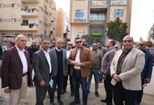 شريف الشربيني يلتقي الأهالي بمشروع وحدات الموظفين بمدينة بدر ويستعرض أعمال البنية التحتية