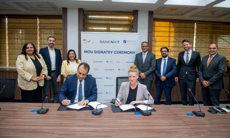 بنك نكست يوقّع مذكرة تفاهم مع كلية فرانكفورت وشركة شيمونيكس لدعم استراتيجيته للتحول المناخي