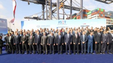 “وزير النقل” يشهد افتتاح محطة البحر الأحمر لتداول الحاويات “وزير النقل” يشهد افتتاح محطة البحر الأحمر لتداول الحاويات