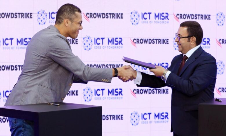 ICT Misr توقع شراكة استراتيجية مع CrowdStrike لتعزيز حلول الأمن السيبراني في مصر والمنطقة ICT Misr توقع شراكة استراتيجية مع CrowdStrike لتعزيز حلول الأمن السيبراني في مصر والمنطقة