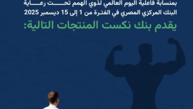 بنك نكست يتيح 4 خدمات مجاناً بمناسبة اليوم العالمي لذوي الهمم