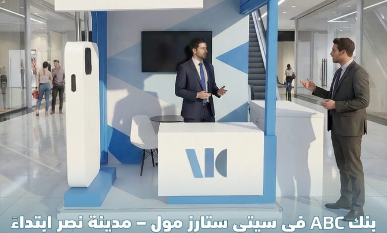 بنك ABC يتواجد في سيتي ستارز مول – مدينة نصر للتعريف بمنتجاته المصرفية