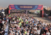 انطلاق نصف ماراثون الأهرامات 2025 بمشاركة 10 آلاف متسابق من 120 دولة