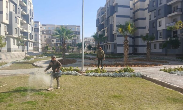 رئيس الجهاز يتابع المرافق والطرق والبنية التحتية لتحسين جودة الخدمات بالعبور الجديدة رئيس الجهاز يتابع المرافق والطرق والبنية التحتية لتحسين جودة الخدمات بالعبور الجديدة