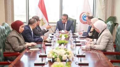 نائب رئيس الوزراء يبحث مع «إي فاينانس» و«إي هيلث» سبل تعزيز الخدمات الصحية والتحول الرقمي نائب رئيس الوزراء يبحث مع «إي فاينانس» و«إي هيلث» سبل تعزيز الخدمات الصحية والتحول الرقمي