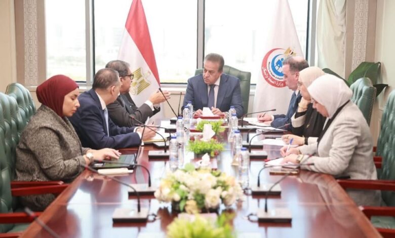 نائب رئيس الوزراء يبحث مع «إي فاينانس» و«إي هيلث» سبل تعزيز الخدمات الصحية والتحول الرقمي نائب رئيس الوزراء يبحث مع «إي فاينانس» و«إي هيلث» سبل تعزيز الخدمات الصحية والتحول الرقمي