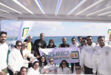 البنك الأهلي المصري يعزز التزامه البيئي بتنظيف شواطئ جزيرة مجاويش