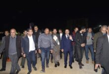 وزير الشباب ومحافظ بورسعيد يتفقدان استاد النادي المصري الجديد قبل الافتتاح الرسمي