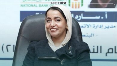 سارة الشيات تستعرض تجربة «الأمن السيبراني» بالبنك الأهلي المصري في ندوة توعوية بالجامعة العربية المفتوحة