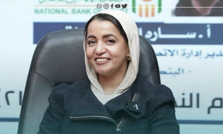 سارة الشيات تستعرض تجربة «الأمن السيبراني» بالبنك الأهلي المصري في ندوة توعوية بالجامعة العربية المفتوحة