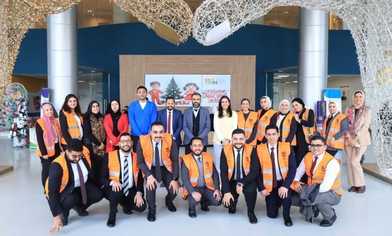 بالصور.. البنك الأهلي المصري يشارك في احتفالات العام الجديد مع مستشفى الناس ويدعم المرضى وأسرهم بالصور.. البنك الأهلي المصري يشارك في احتفالات العام الجديد مع مستشفى الناس ويدعم المرضى وأسرهم