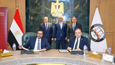 بحضور محافظ البنك المركزي.. النيابة العامة توقع بروتوكولي تعاون مع بنك مصر و (I-Score) لتعزيز الرقابة المالية «صور» بحضور محافظ البنك المركزي.. النيابة العامة توقع بروتوكولي تعاون مع بنك مصر و (I-Score) لتعزيز الرقابة المالية «صور»