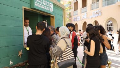 بالصور.. البنك الأهلي المصري يشارك في احتفالات رأس السنة بجناح خاص في مارينا الجونة