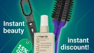 بنك نكست يقدم خصم 15% على منتجات Rush Brush لعملائه