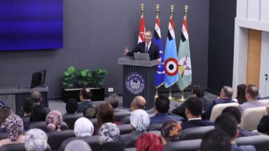 وزير الاتصالات يلتقي ملحقي الدفاع المرشحين للعمل بالخارج وزير الاتصالات يلتقي ملحقي الدفاع المرشحين للعمل بالخارج