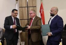 نقابة الصحفيين توقّع عقد تطوير وإنشاء «مدينة الصحفيين» بأكتوبر مع الشركة الوطنية للمقاولات