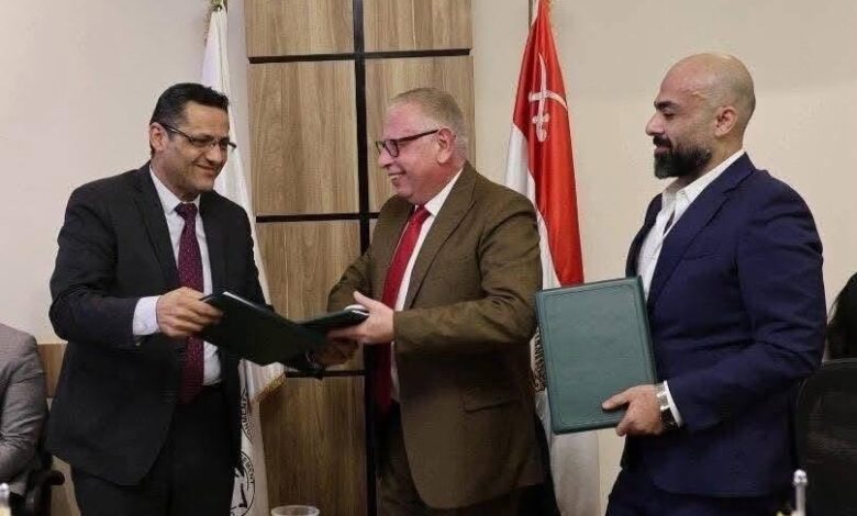 نقابة الصحفيين توقّع عقد تطوير وإنشاء «مدينة الصحفيين» بأكتوبر مع الشركة الوطنية للمقاولات