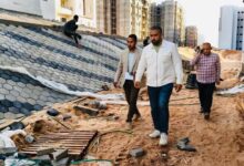 المهندس محمود مراد يتفقد المشروعات والخدمات بالعبور الجديدة لضمان الالتزام بالمواعيد والجودة