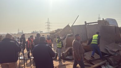 محمد عبدالله: حملات مكثفة لإزالة الإشغالات والتعديات بالقطاعين الثاني والرابع بمدينة 6 أكتوبر