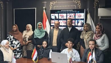 وفود دولية تزور غرفة عمليات مجلس الشباب المصري للإطلاع على التجربة المصرية في متابعة الانتخابات