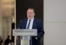 محافظ البنك المركزي يلقي الكلمة الرئيسية في الاجتماع السنوي لصندوق النقد العربي بأبوظبي