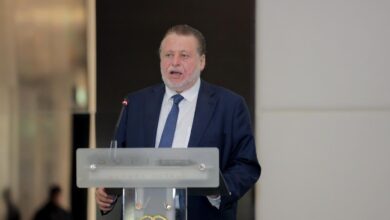 محافظ البنك المركزي يلقي الكلمة الرئيسية في الاجتماع السنوي لصندوق النقد العربي بأبوظبي محافظ البنك المركزي يلقي الكلمة الرئيسية في الاجتماع السنوي لصندوق النقد العربي بأبوظبي