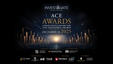 «إنفستجيت» تحتفي بالابتكار والتميز في القطاع العقاري خلال «Invest-Gate ACE Awards 2025»