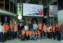 بالصور.. البنك الأهلي المصري يرسم البسمة على وجوه أطفال مستشفى 57357 احتفالًا بالعام الجديد