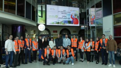 بالصور.. البنك الأهلي المصري يرسم البسمة على وجوه أطفال مستشفى 57357 احتفالًا بالعام الجديد