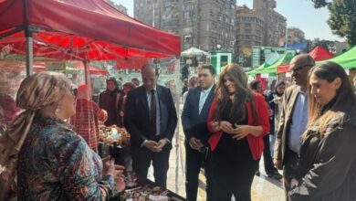 بالصور.. البنك الزراعي المصري ينظم فعالية «بازار الشتاء Winter Festival» لدعم موظفيه