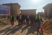 المهندس أحمد عبدالقادر يتفقد مشروعات الصرف الصحي بالإسكندرية