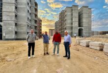 رئيس جهاز العبور الجديدة يتفقد مشروعات الحديقة المركزية والإسكان الأخضر