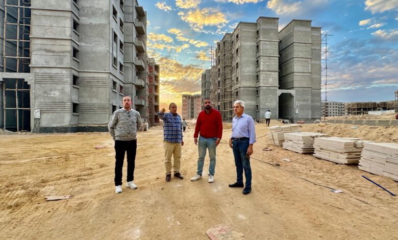 رئيس جهاز العبور الجديدة يتفقد مشروعات الحديقة المركزية والإسكان الأخضر رئيس جهاز العبور الجديدة يتفقد مشروعات الحديقة المركزية والإسكان الأخضر