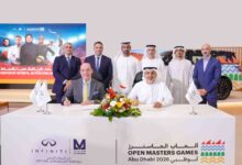 «المسعود للسيارات – إنفينيتي» شريكًا رسميًا للسيارات في ألعاب الماسترز أبوظبي 2026