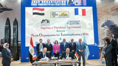 مصر تعزز شراكتها مع داسو الفرنسية لتوسيع خطوط إنتاج الصناعات الدفاعية المتطورة