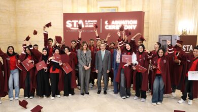 بنك التعمير والإسكان والسويدي إلكتريك يحتفلان بتخرج الدفعة الأولى للأكاديمية الفنية «صور» بنك التعمير والإسكان والسويدي إلكتريك يحتفلان بتخرج الدفعة الأولى للأكاديمية الفنية «صور»