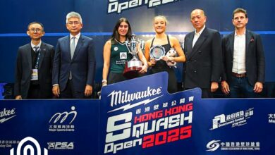 بنك القاهرة يهنئ نور الشربيني لتتويجها ببطولة Milwaukee Hong Kong Squash Open 2025
