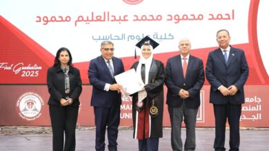تخريج أول دفعة من خريجي جامعة المنصورة الجديدة الأهلية