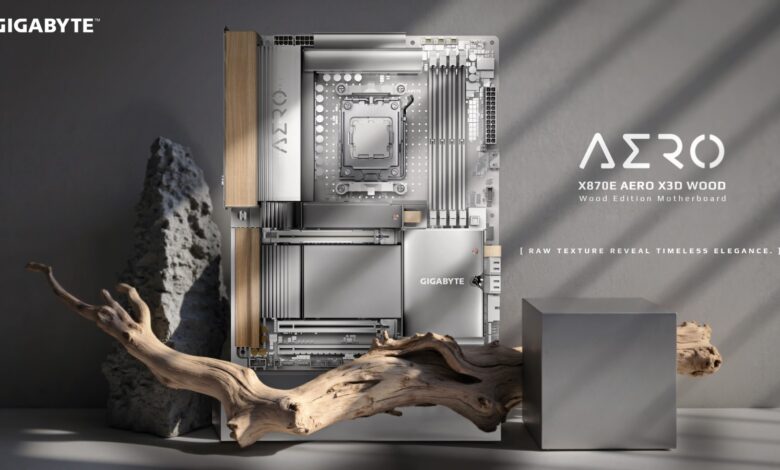 شركة جيجابايت تطرح ماذربورد خشبية تجمع بين التصميم الطبيعي والتكنولوجيا المتقدمة شركة جيجابايت تطرح ماذربورد خشبية تجمع بين التصميم الطبيعي والتكنولوجيا المتقدمة