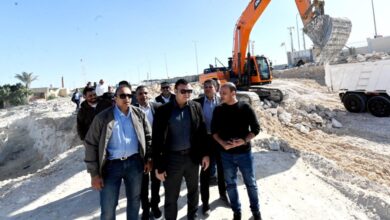 الشربيني يتفقد مشروع مارينا 8 وتطوير الطريق الرئيسي لمدخل مارينا 5 الشربيني يتفقد مشروع مارينا 8 وتطوير الطريق الرئيسي لمدخل مارينا 5