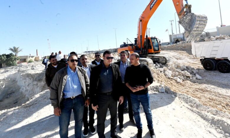 الشربيني يتفقد مشروع مارينا 8 وتطوير الطريق الرئيسي لمدخل مارينا 5 الشربيني يتفقد مشروع مارينا 8 وتطوير الطريق الرئيسي لمدخل مارينا 5