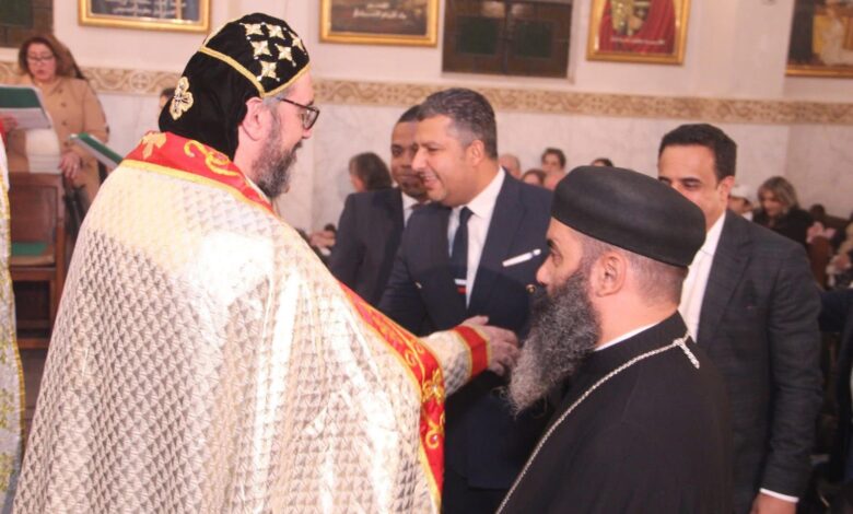 مجلس الشباب المصري يشارك الأقباط احتفالات عيد الميلاد المجيد