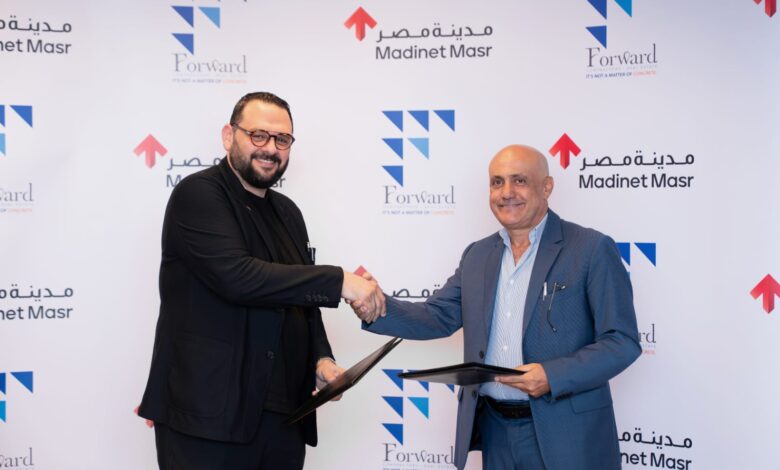 «مدينة مصر» توقع مذكرة تفاهم مع «فورورد» لتنفيذ أعمال إنشائية بـ1.45 مليار جنيه في مشروع «راي» بسراي