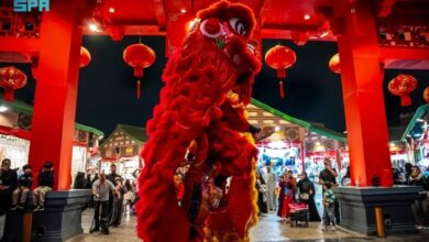 عرض فني مصري مستوحى من الملكة كليوباترا في “بوليفارد وورلد” بموسم الرياض عرض فني مصري مستوحى من الملكة كليوباترا في “بوليفارد وورلد” بموسم الرياض