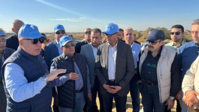 نائب وزير الإسكان يتفقد منظومتي مياه الشرب والصرف الصحي في بني سويف