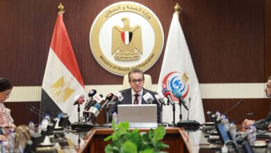 وزير الصحة: لا صحة لانتشار فيروسات تنفسية جديدة أو فيروس ماربورغ في مصر وزير الصحة: لا صحة لانتشار فيروسات تنفسية جديدة أو فيروس ماربورغ في مصر